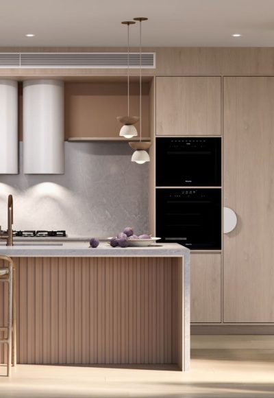 3 Bedroom Kitchen - Terracotta
