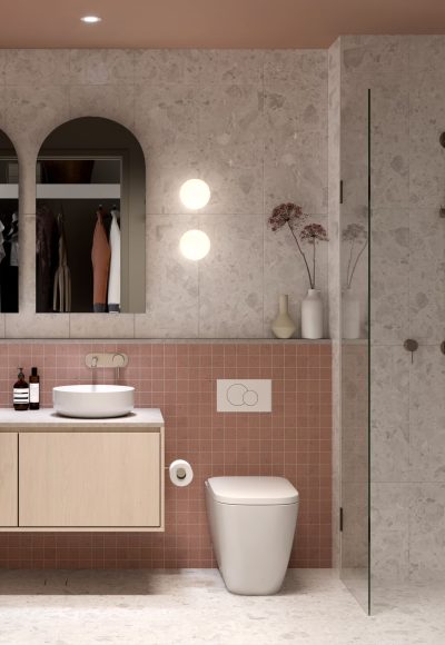 Bathroom - Terracotta