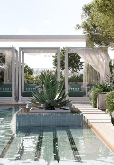 Pool area